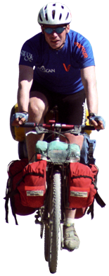 Jens Alstrup på cykel i 1997